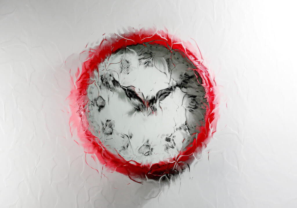 Autumn WS Glass with clock Autumn WS Glass with clock
