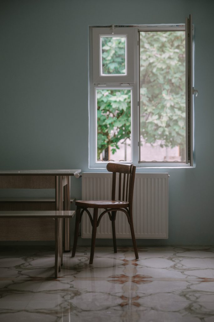double glazed window